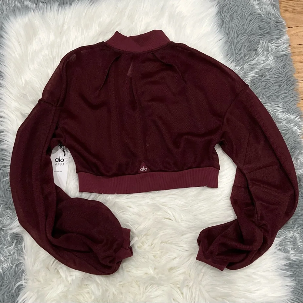 ALO Yoga Women's Field Crop Jacket - Picture 7 of 8